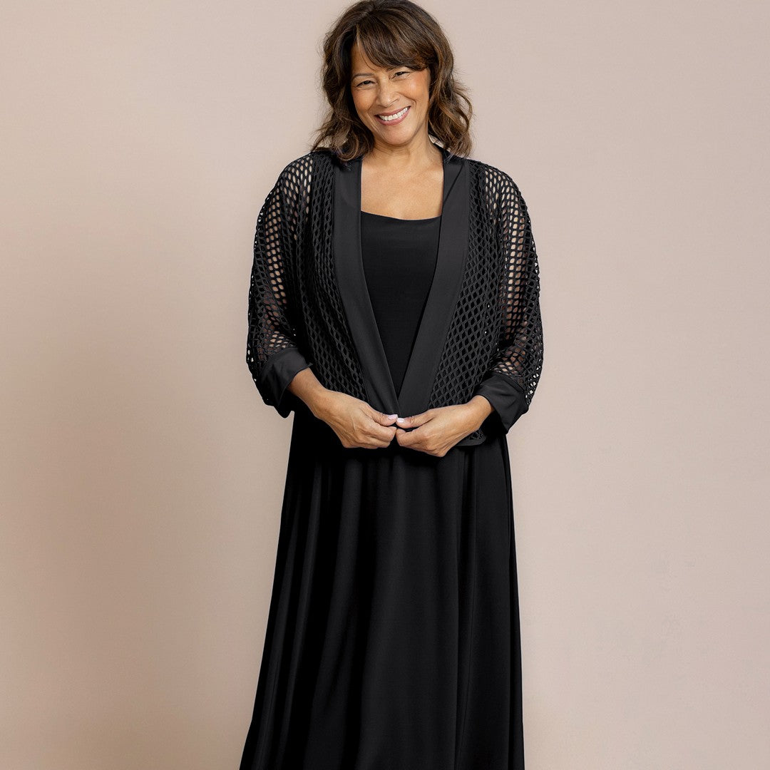 Honeycomb Shrug HON25178-2 SS26