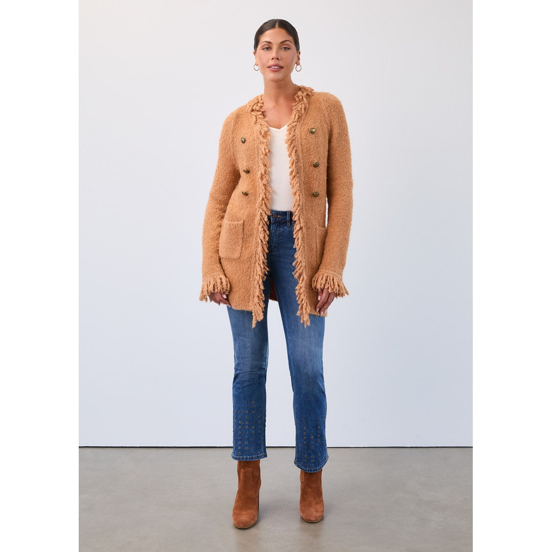 Boucle Blend Yarn Jacket 1463227