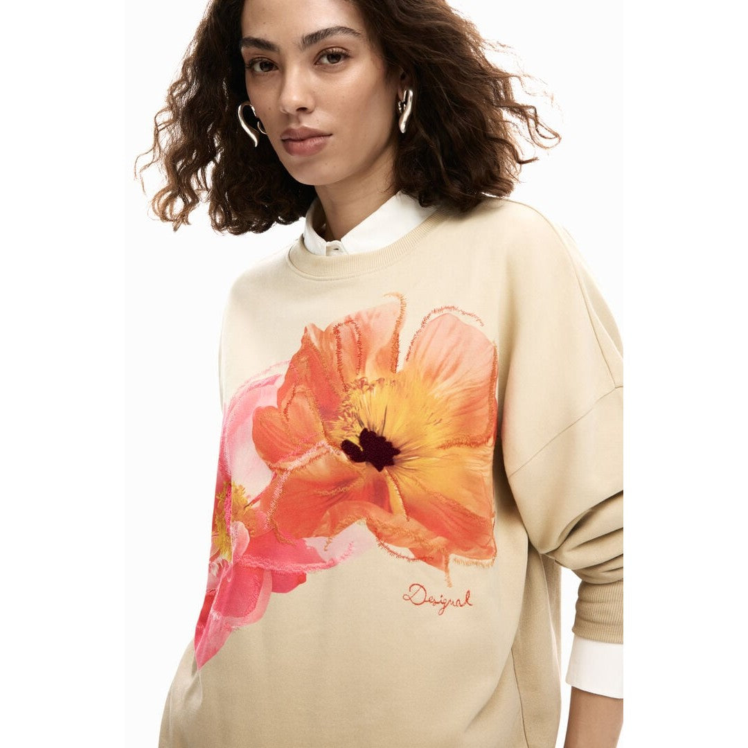 Floral Print Sweatshirt 26SWSK05