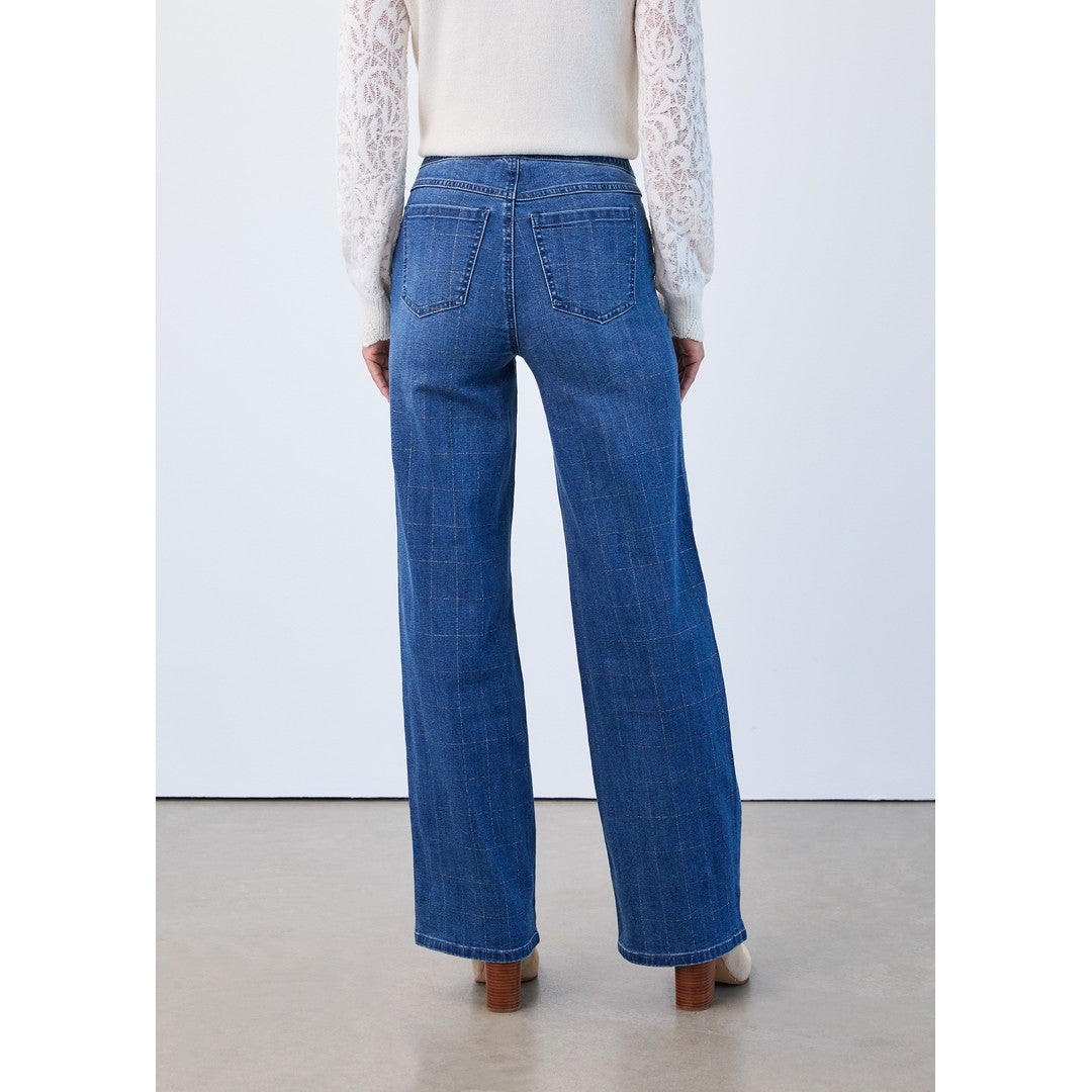 Pull-On Wide Leg Denim 2931669