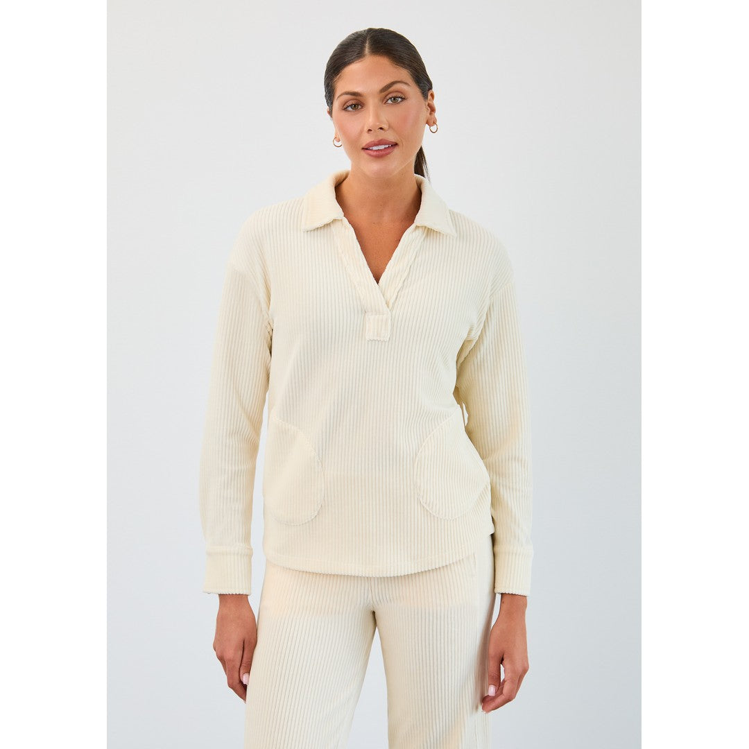 Knit Corduroy Top 3039148