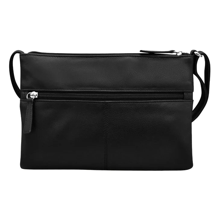 Double Zip Crossbody Bag 6028