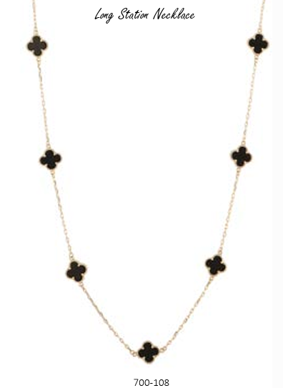 Long Station Necklace 700-108
