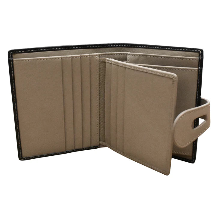 Small Wallet with Cut Out Tab 7815