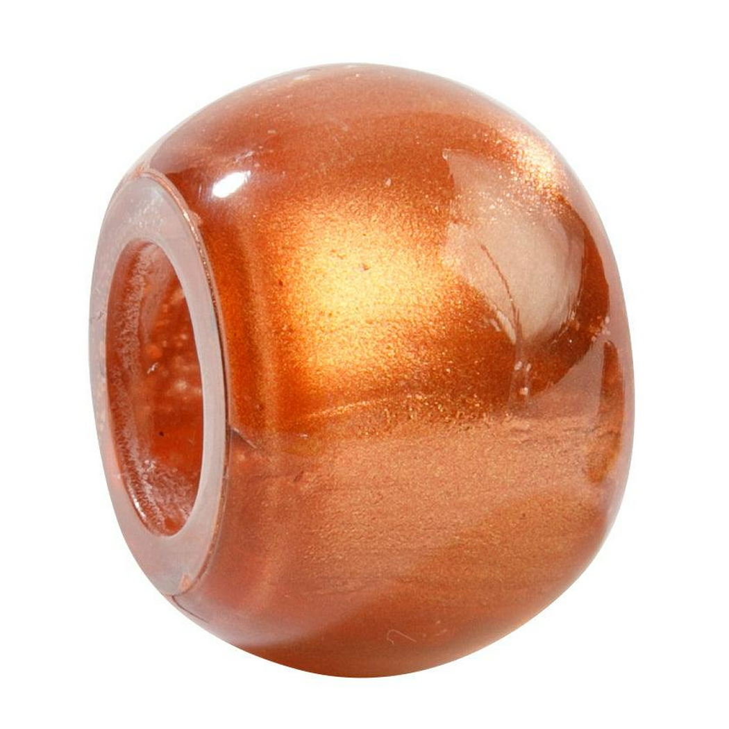 BLISS by Zsiska Glitz Bead Copper Gold BCF00