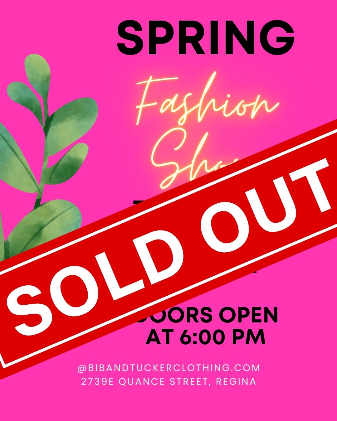 Spring 2025 Fashion Show Tickets