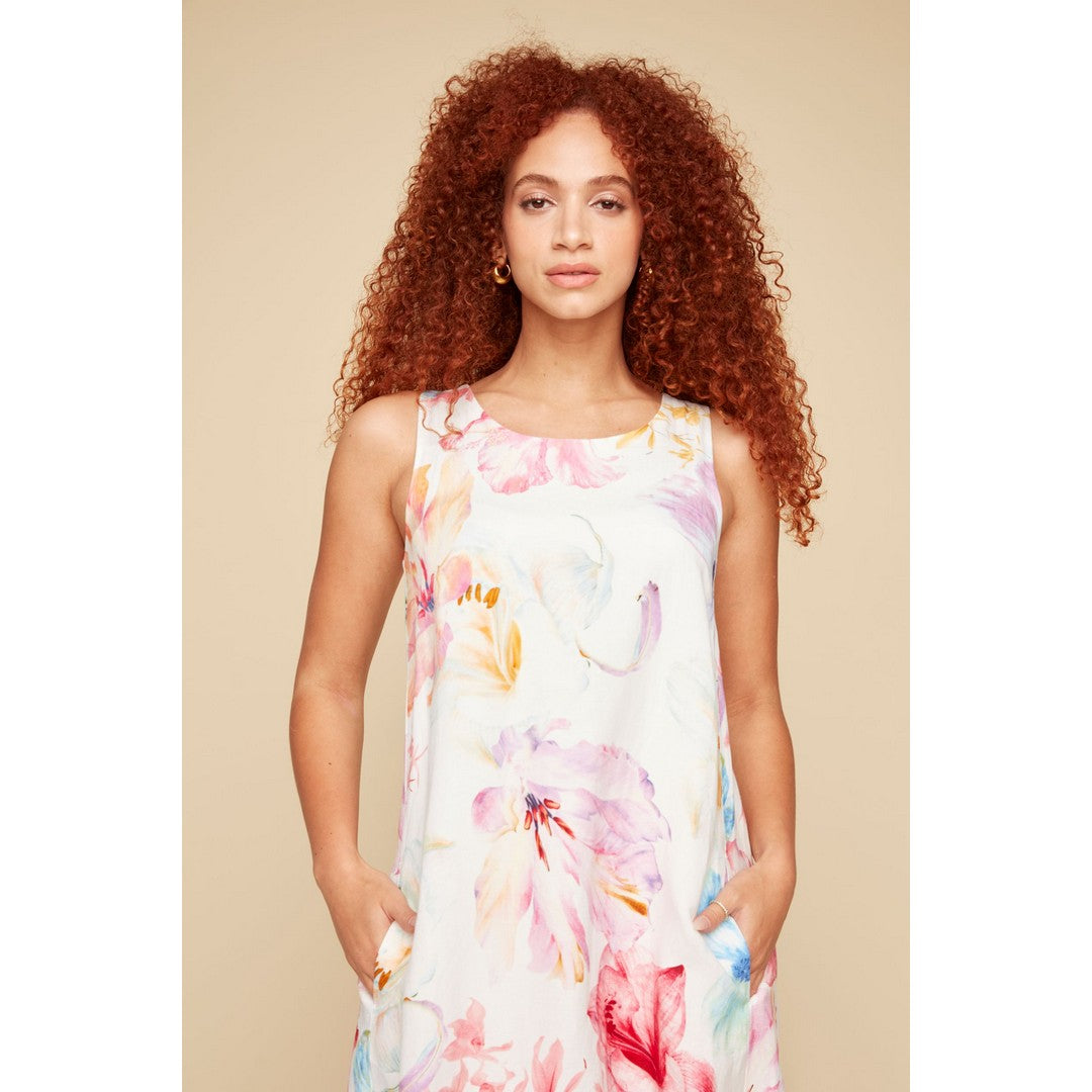 Linen Dress R4342L
