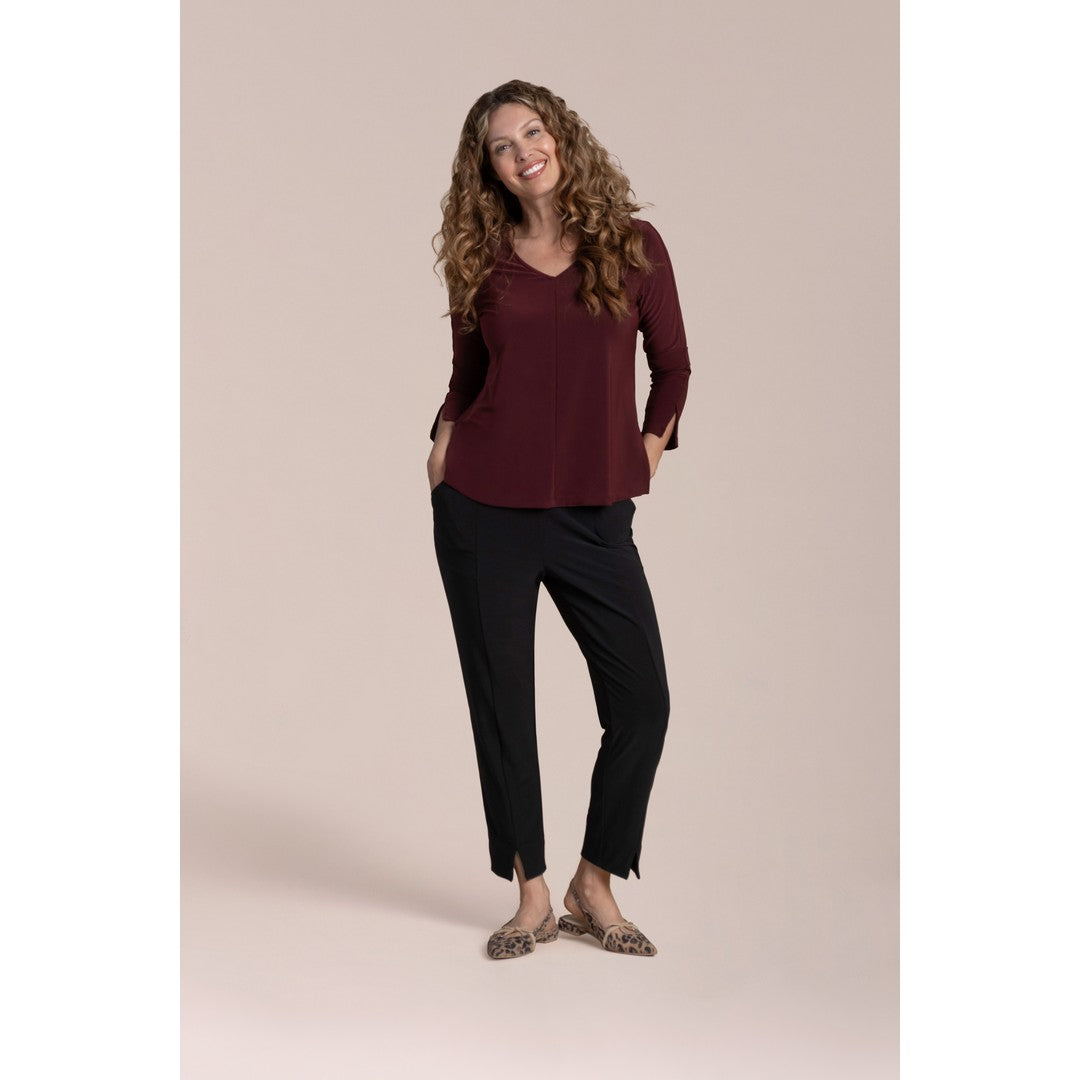 Suitable Split Sleeve Top, 3/4 Slv 22401-2