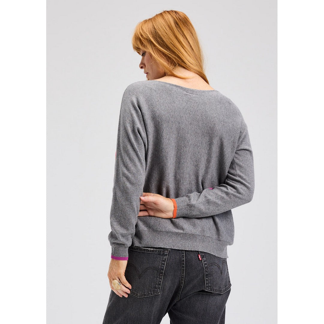 Hearts Sweater 7540