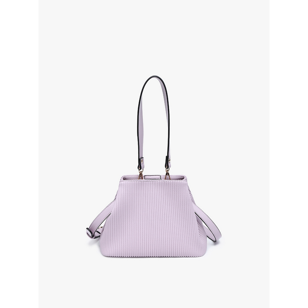 Dove Pleated Satchel EH2460