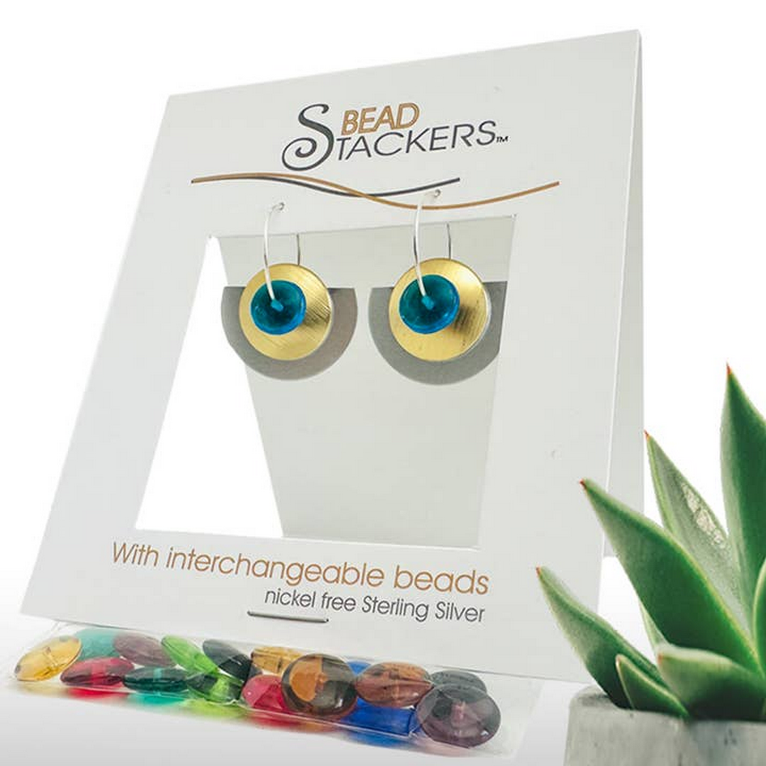 HMGS42 Earrings with 9 Interchangeable Colours