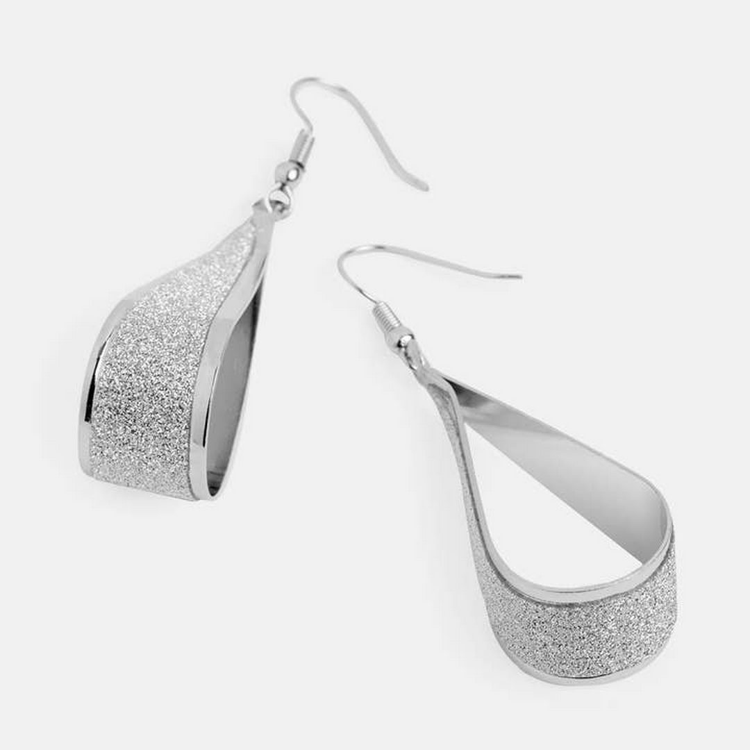 Sparkle Teardrop Dangle Earring WN005291