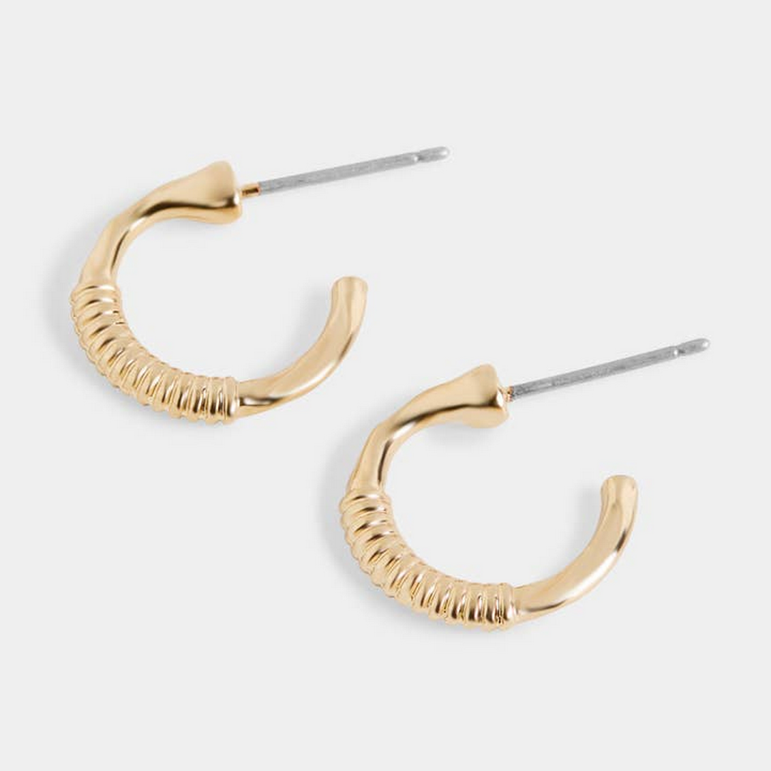 Textured Hoop Stud WN005185