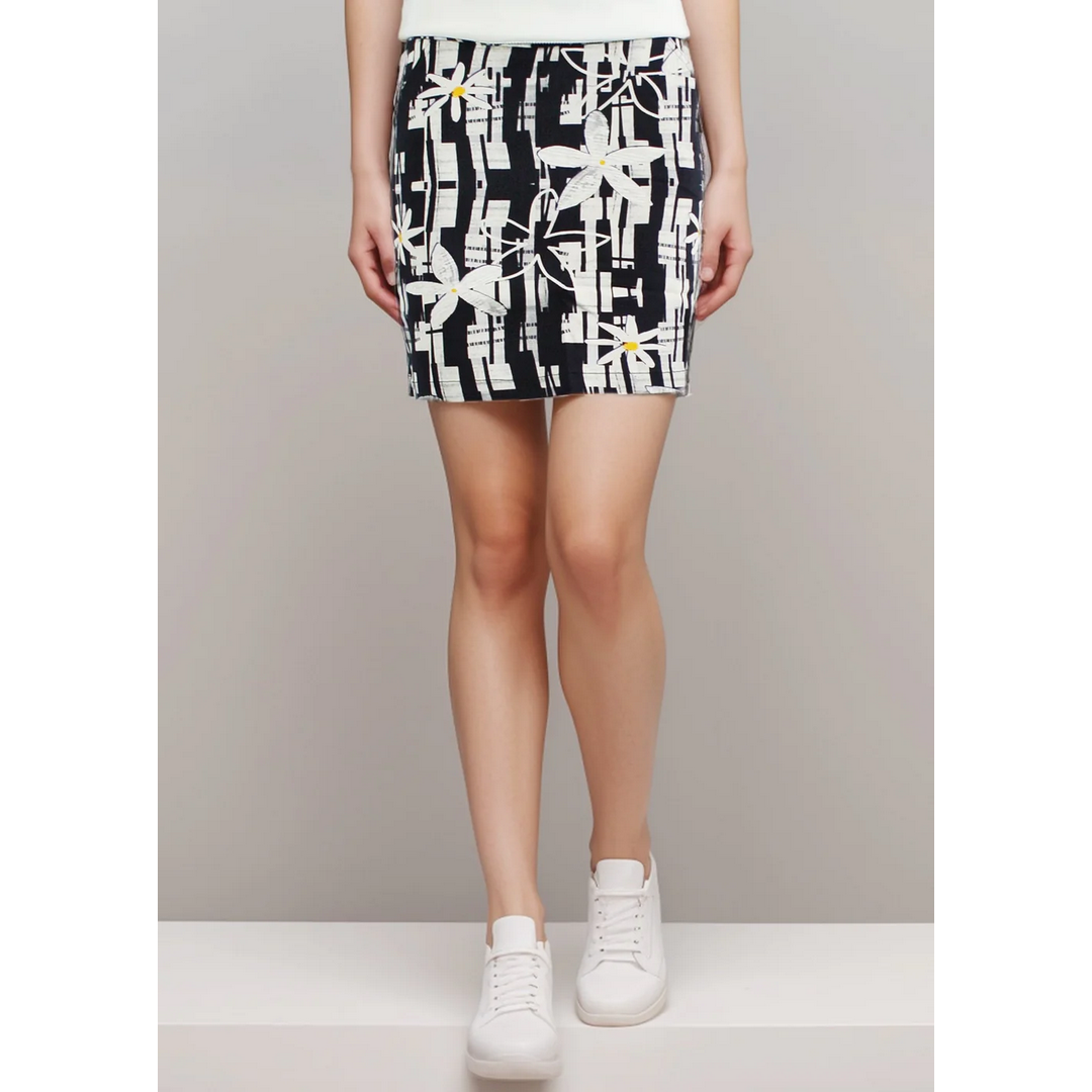 Graphic Daisy Skort Skirt 1235-993