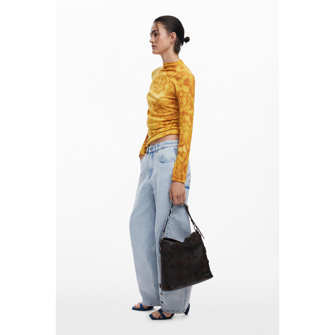 Flocked Convertible Backpack 25WAKP16