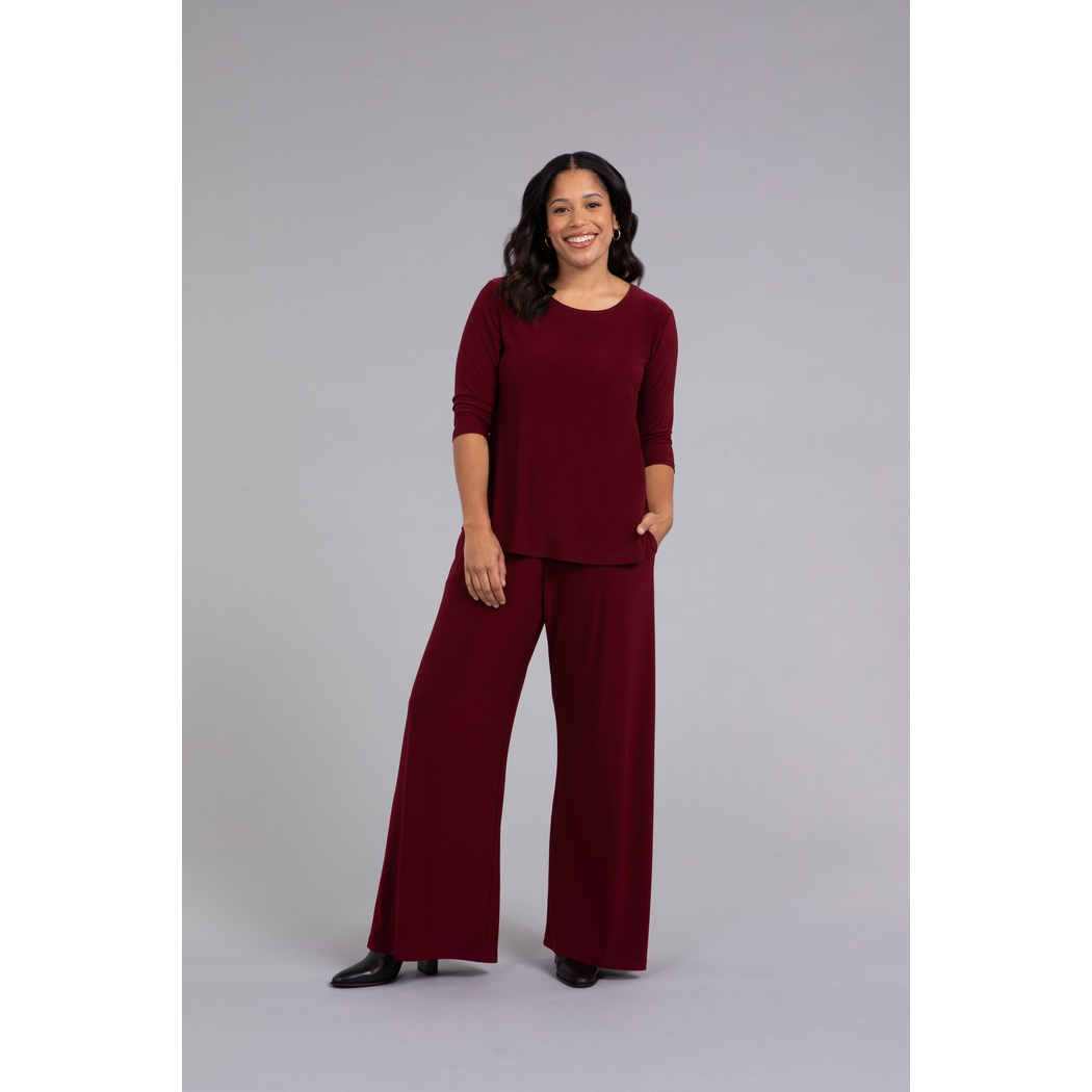 Go To Classic T Relax, 3/4 Sleeve Top 22110R-2