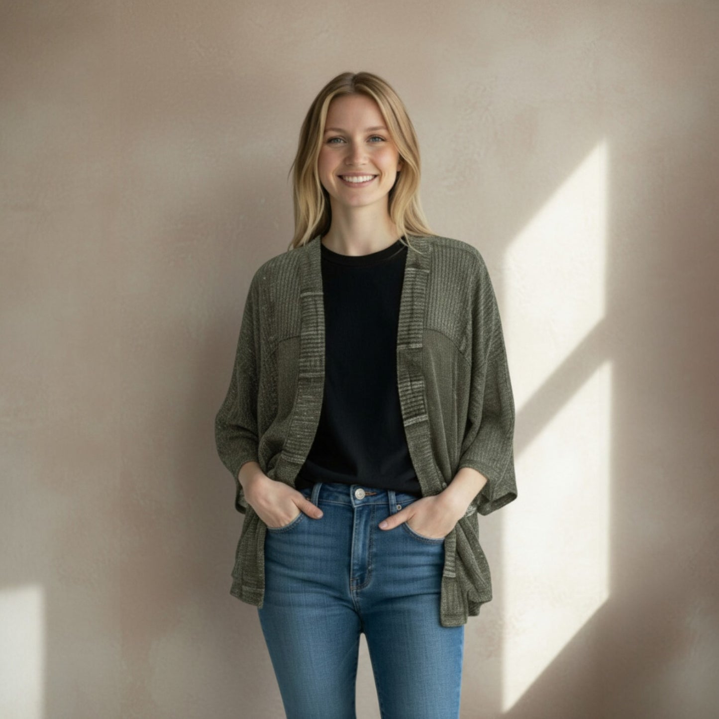 Western Bohemian Georgette Kimono TP23328