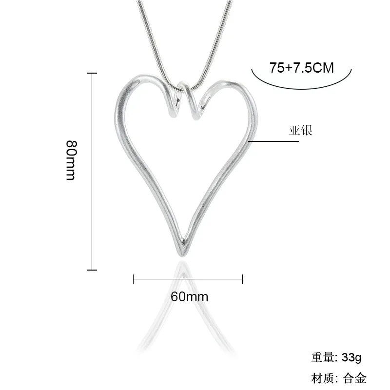 Twisted Heart Necklace 231048 BTJE