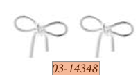 Bow Earrings 03-14348