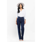 Load image into Gallery viewer, Dark Wash Straight Fit Denim 82512REG
