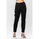 Load image into Gallery viewer, High Waist Double Roll Jogger Denim 88700
