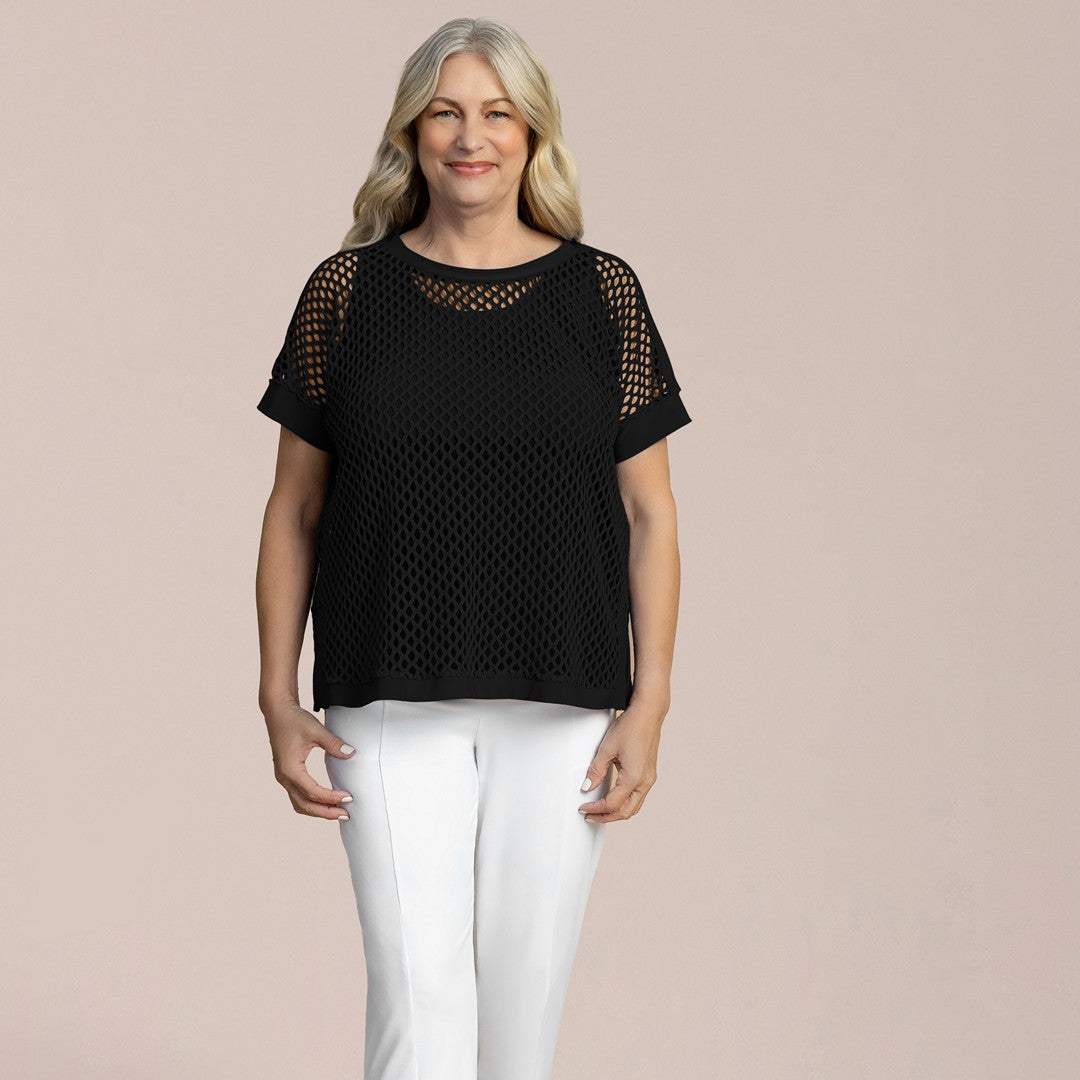 Honeycomb Boxy Top HON22362-0 SS26