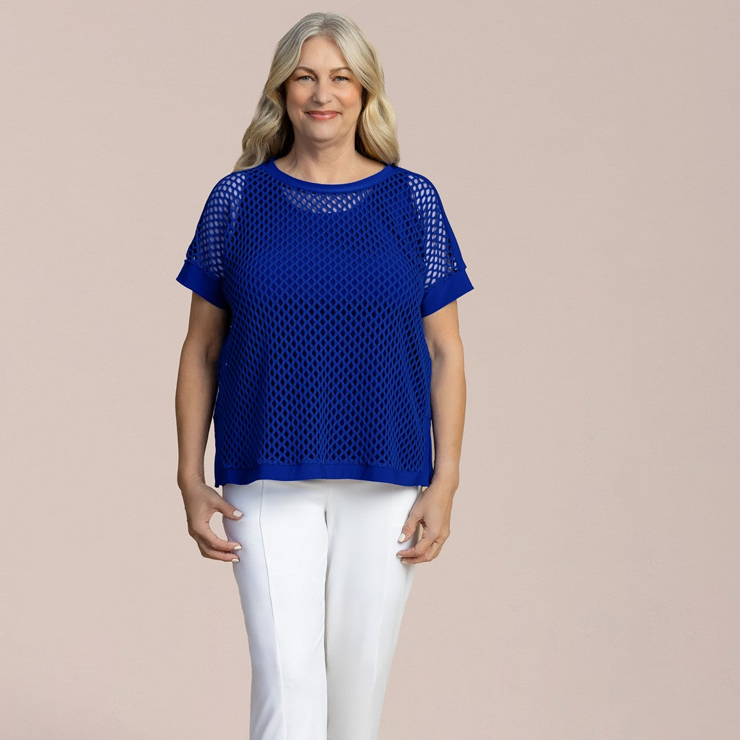 Honeycomb Boxy Top HON22362-0 SS26