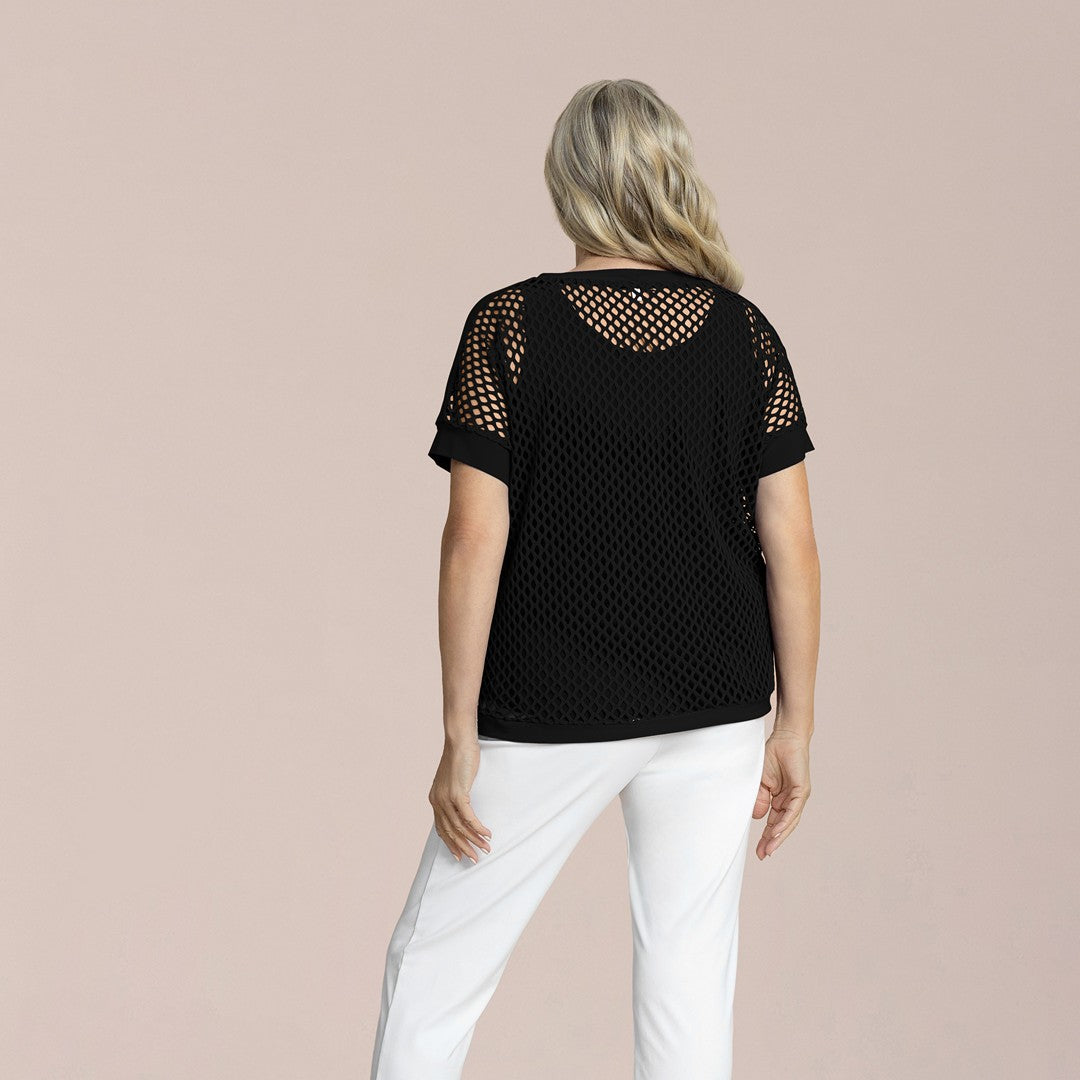 Honeycomb Boxy Top HON22362-0 SS26