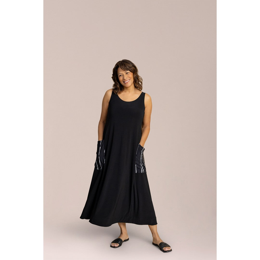 Ez Flare Dress, Print Pocket 28193P SS26