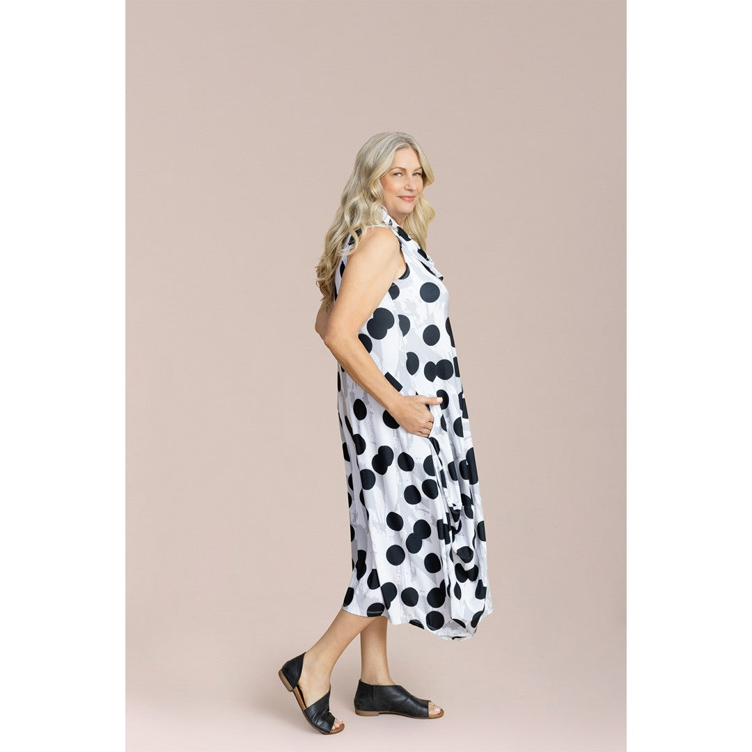 Nu Sleeveless Dream Dress, Print 28224P SS26