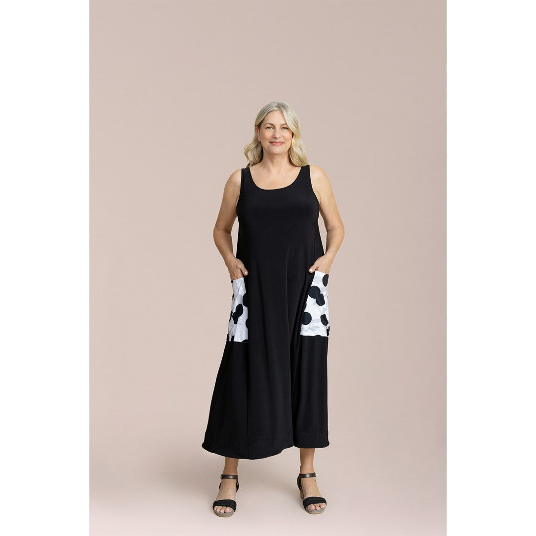 Ez Flare Dress, Print Pocket 28193P SS26