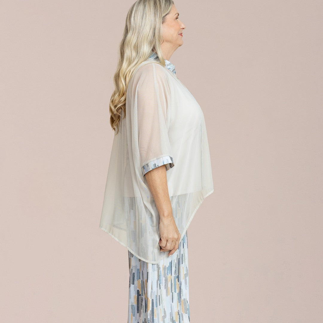 Barely Serena Shirt, Print Jersey 32450P SS26