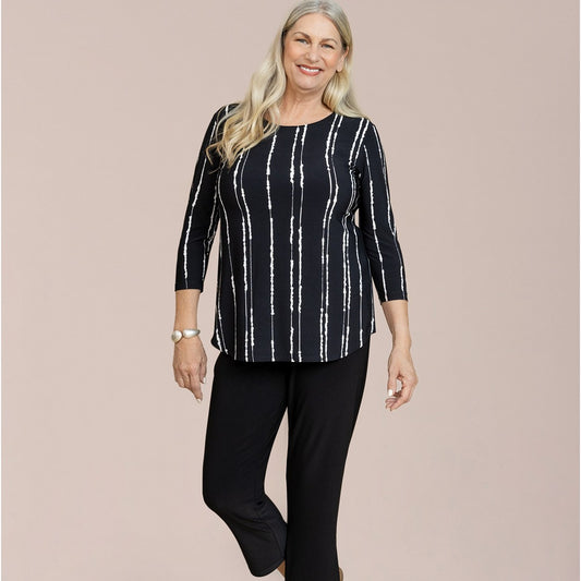 Go To Classic T Relax, 3/4 Sleeve, Print 22110RP-2 SS26