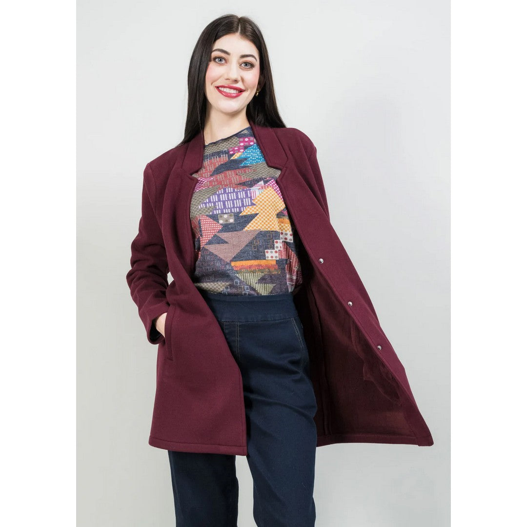 Margaret Inverted Notch Overcoat 14101375
