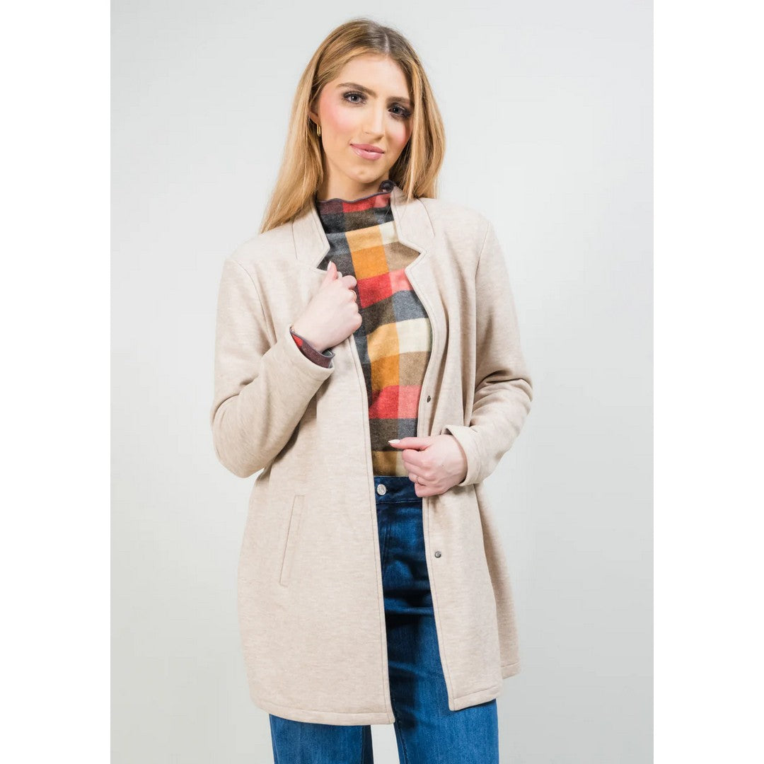 Margaret Inverted Notch Overcoat 14101375