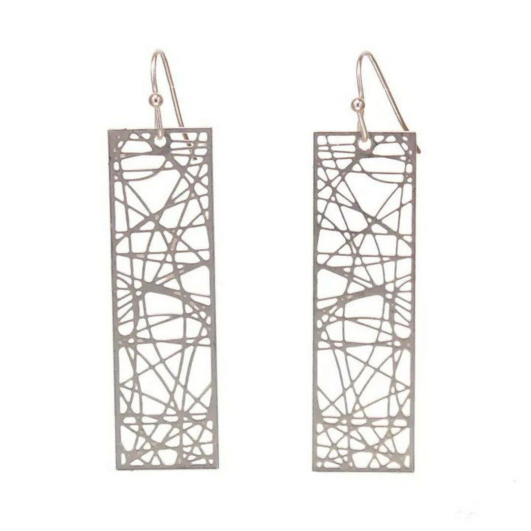 Abstract Rectangular Earring 18B-E11067
