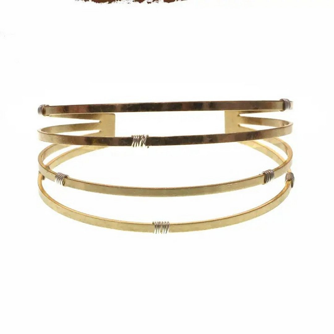 Wire Cuff Bracelet 2-B2263