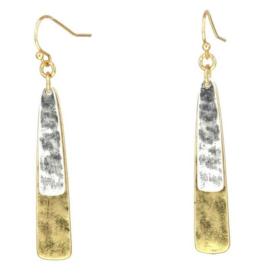 Hammered Earring 2-E1123WGWS