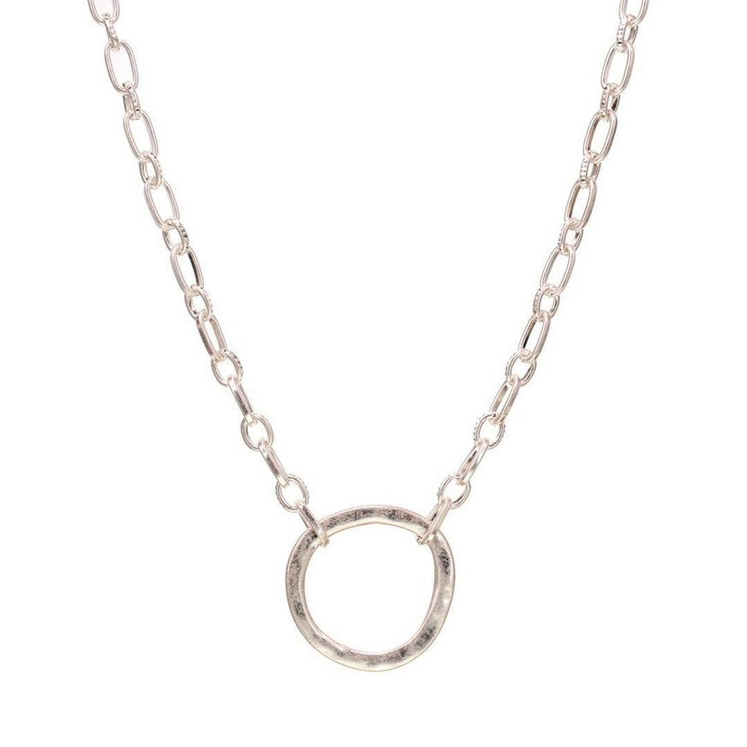 Freeform Circle Necklace 2-N5063