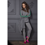 Load image into Gallery viewer, Mock Neck Stripe Sweater BK798
