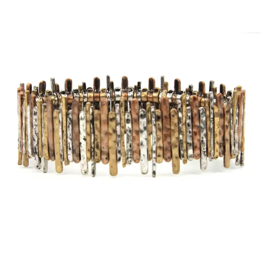Baby Sticks Metal Stretch Bracelet 21-B4634