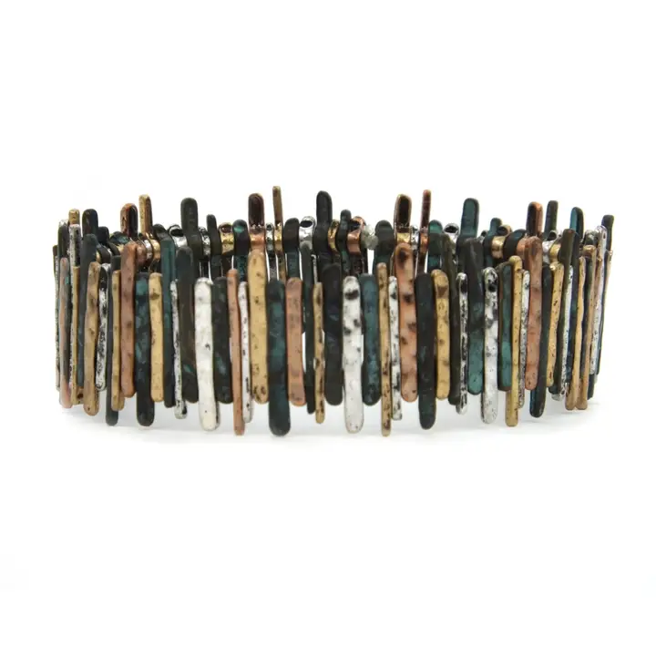 Baby Sticks Metal Stretch Bracelet 21-B4634