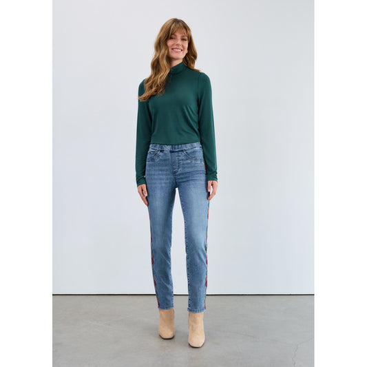 Pull-On Pencil Ankle Denim 2281669