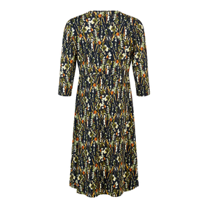 Printed V-Neck Dress 68176883