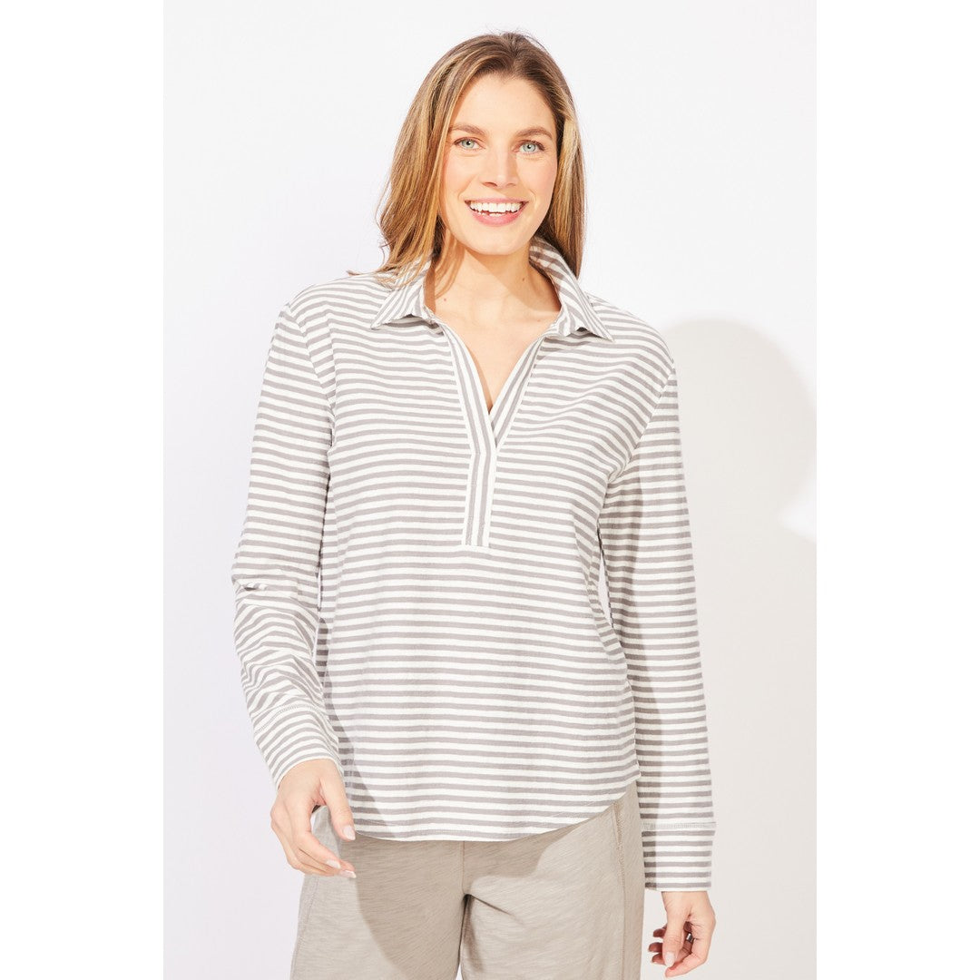 Primo Split Neck Top E23544