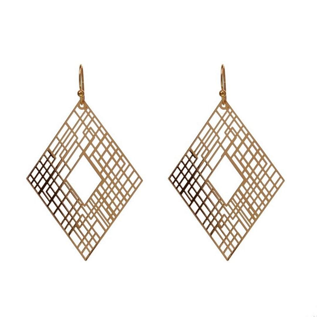 Abstract Diamond Earring 26-E4735