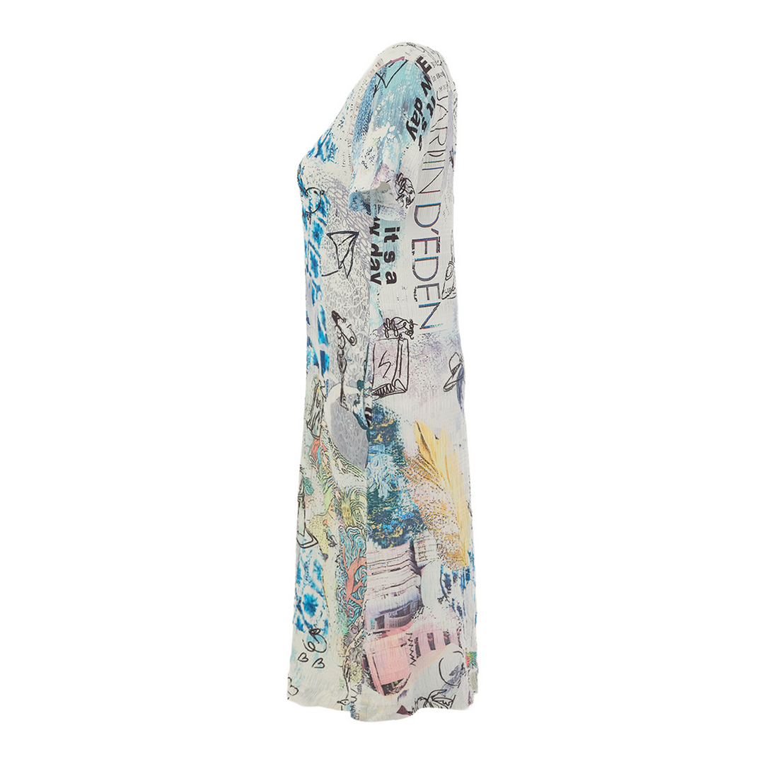 Printed Dress 26745