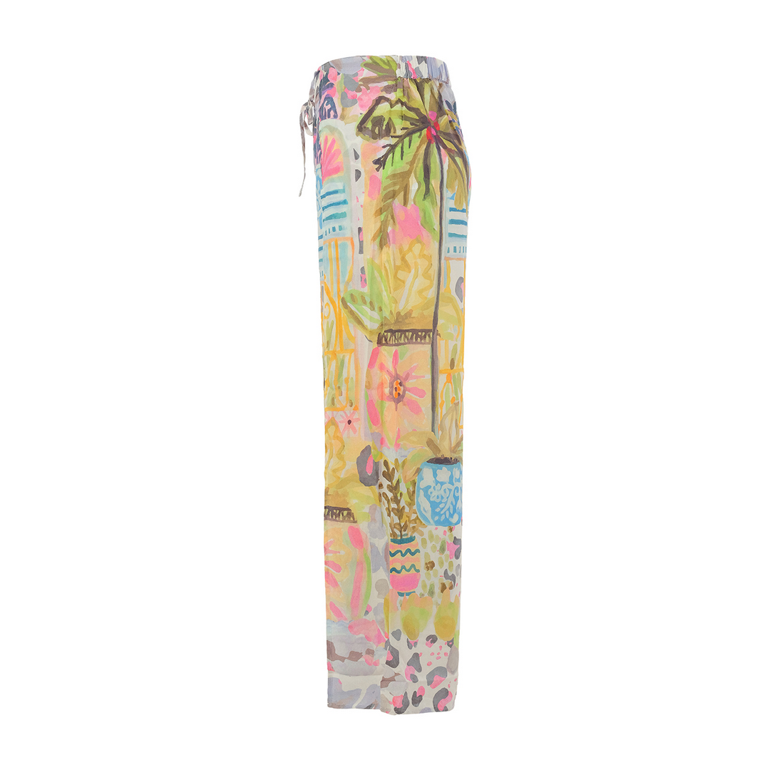 Wide Leg Print Pant 26852