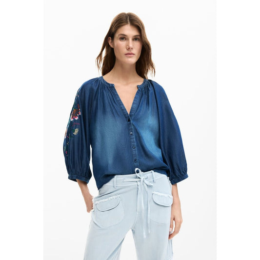 Embroidered Balloon Blouse 26SWBW16