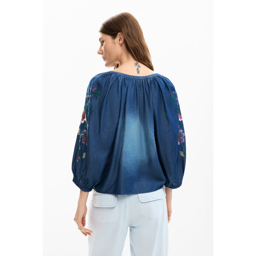 Embroidered Balloon Blouse 26SWBW16